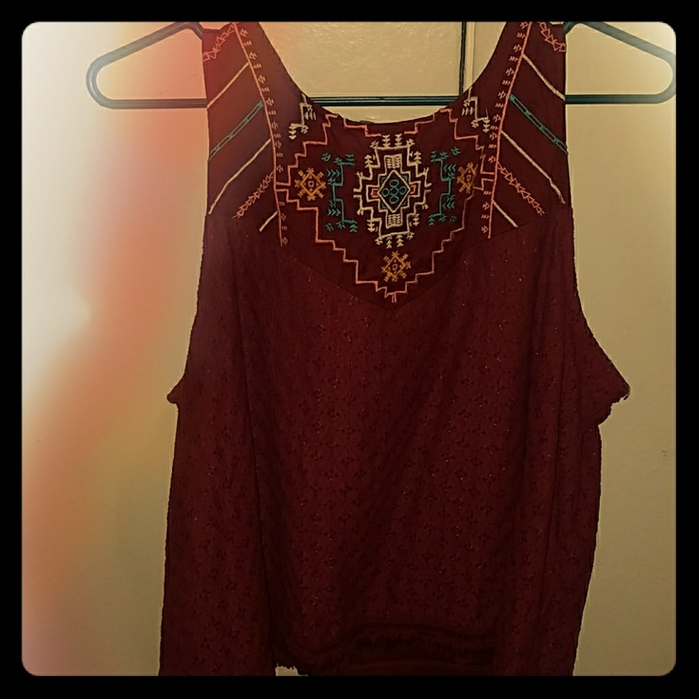 Sleeveless top